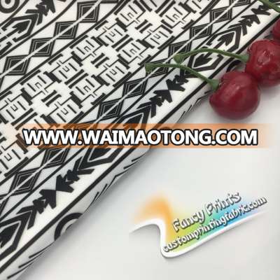 2017 digital printing wholesale pure chiffon scarf dress fabric